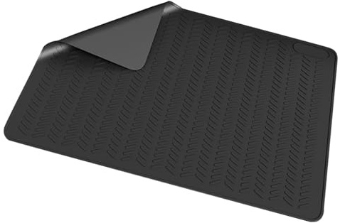 Xanorrg Coperchio Cottura in Silicone per Stufa Elettrica A Prova Calore E Tappetino Resistente Ai Graffi per L'organizzazione della Cucina Asciugatura da Multifunzionale