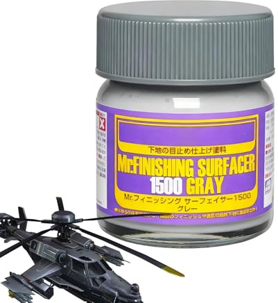 Generico Primer Acrilico - Base Ad Asciugatura Rapida Da 40 Ml, Primer Per Modellismo Per Metallo, Legno, Veicoli, Automobili, Miniature Adesivo Per Artigianato All'aperto E Modellismo