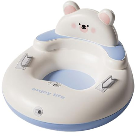 Snow Sledge Ring - Winter Inflatable Sledge with Handles | Outdoor Snow Toy Lugê Snow | Round Snow Sledge for Terrain Dice Game Lawn Park Garden