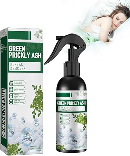 Spray anti-acariens verts, sans taches, élimine les acariens cachés