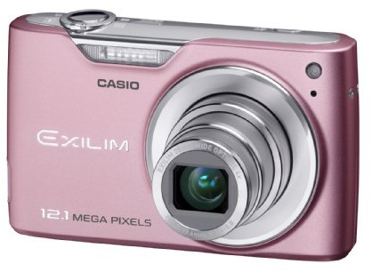 Casio EXILIM EX-Z450 PK Digitalkamera (12,1 Megapixel, 4-Fach Opt. Zoom, 7,6 cm (3 Zoll) Display) pink