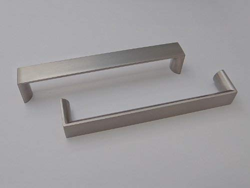 SOTECH Möbelgriff BA 160 mm Edelstahloptik | Bügelgriff aus Aluminium