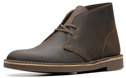 Clarks Men's Bushacre 2 Chukka Boot, Beeswax, 13 W