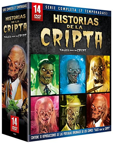 Tales from The Crypt Completes Series (Spanish Release) Historias de la Cripta Serie Completa 14 DVDs + 10 Postcards