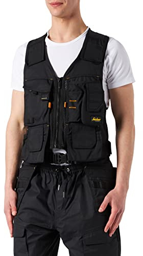 Snickers Work Vest - Black, Medium