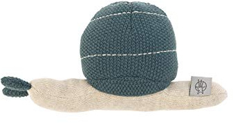 LÄSSIG Babyspielzeug mit Rassel Garden Explorer Schnecke blau