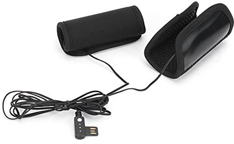 Motorrad Lenker Heizgriffe,Lenkerwärmer, Beheizte Griffe, Motorrad-Lenkerwärmer USB-Heizgriffe 3 Stufen Anti-Rutsch-Ersatz für 30-40 Mm/1, 2-1, 6 Zoll
