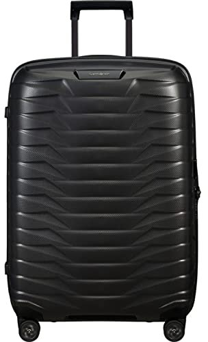 SAMSONITE Trolley Medium PROXIS 126041 Schwarz Tiefe 29 cm Länge 48 cm Höhe 69 cm Roxhine Polypropylen, Schwarz - Tiefe 29 cm, Länge 48 cm, Höhe 69 cm, Profondità 29 cm Lunghezza 48 cm Altezza 69 cm