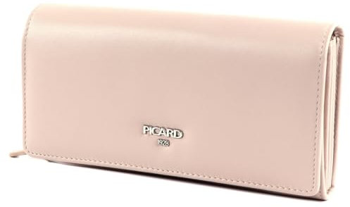 Picard Bingo Geldbörse für Damen aus hochwertigem Leder in der Farbe Rosenquarz, Maße: 18x10x3 cm, 84003422D8