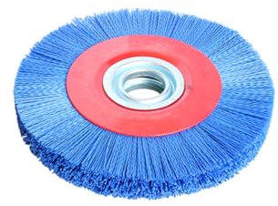 Smerigliatrice Da Banco Con Spazzola Per Lucidatura A Filo Abrasivo In Nylon Per La Lavorazione Del Legno, Mobili In Metallo,grana 320