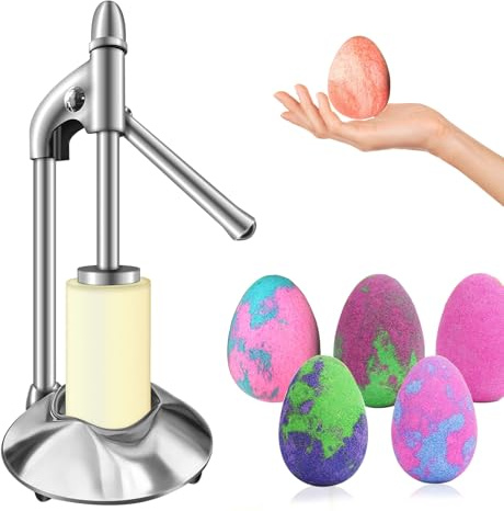 Badebomben-Pressmaschine, Dinosaurier-Eier-Badebomben-Hersteller, Badebombenform-Set mit einem Satz von Formen, DIY für Dinosaurier-Ei, Badebombe, Geschenk für Überraschungs-Badebomben