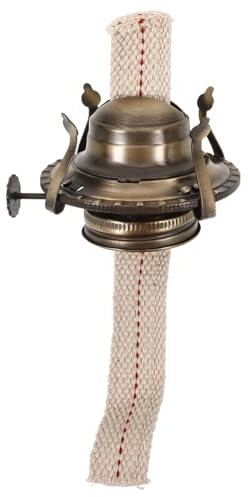 STOBAZA Kerzenflammendocht Für Öl Oder Petroleumlampen Metallregler-dochthalter Vintage-Glas-lampen-zubehör Petroleumlampen-Accessoire Ersatzteil Für DIY-öllampe