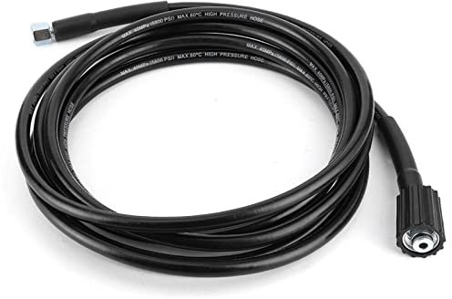 Garosa Hochdruckreiniger-Kanal-Abflussschlauch-Ersatz M14 M22 Strahlschlauch 5800PSI Abflussreiniger-Schlauch-Ersatz für K2 K3 (15M)