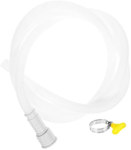 UKCOCO Manguera De Drenaje De Aire Acondicionado Universal De 4 Metros Tubo Flexible Para Split y Lavadora Accesorio De Desagüe Para Aire Acondicionado y Lavadoras