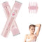 Horuili® Recargable Recortador de Bikini de Doble Cabezal para Mujeres y Hombres - Afeitadora Íntima para Piel Suave - Depiladora Eléctrica de la Línea del Bikini para Zonas Sensibleseil (Rosa)