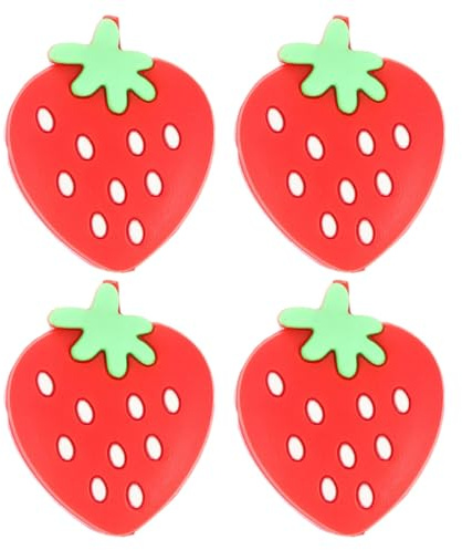 Veemoon 4 Pezzi Ammortizzatori in Silicone per Racchetta da Tennis, Smorzatori di Vibrazioni a Fiore, Accessori Leggeri e Portatili per Migliorare Controllo e Comfort nel Tennis
