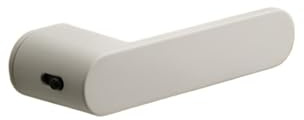 Serratura magnetica for porta interna semplice camera da letto in legno serratura bianca silenziosa for grigia con chiave