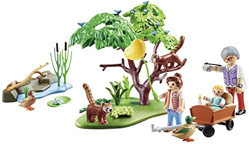 PLAYMOBIL 70344 Kleine Pandas im Freigehege, ab 4 Jahren