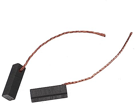 vhbw 2x Balais de charbon pour moteur 5 x 5 x 16mm compatible avec moteurs de voiture