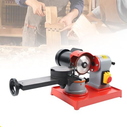 Affûteuse de lame de scie circulaire 370 W 80-700 mm 2850 tr/min pour le ponçage du plastique, du bois, de l'alliage d'aluminium