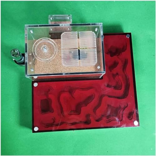 Großer Raum Acryl Ameisennest, AntHouse Gips Formicarium Ameisenfarm Display Box Insektenvilla Mit Feuchtigkeitsspendendem Turm Workshop Ameisen Fütterung Wissenschaft Bildungs (Color : B)-1
