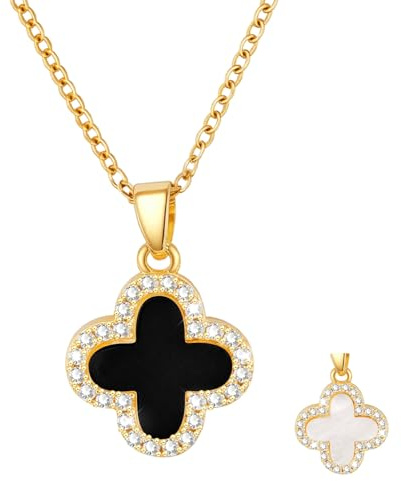 Forever Love Kleeblatt Ohrringe Silber 925 Ohrringe Damen Ohrstecker Rosegold Ohrstecker Damen Schwarz Vierblättriges Kleeblatt Schmuck mit Mini Zirkon Dupes Schmuck Geschenk Für Frauen