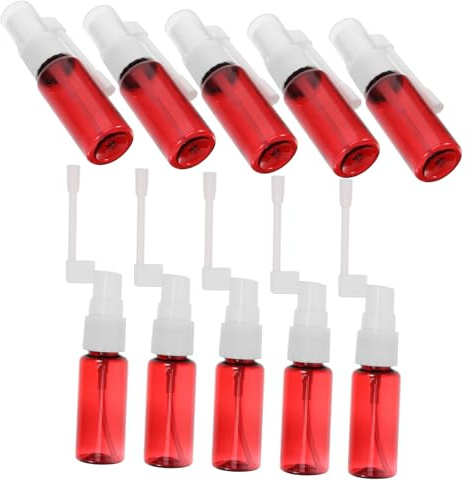 VICASKY 10pcs 20ml Nasal Irrigation Spray Bottles Nose Wash Bottle Plastic Nasal Cleaner for Sinus Irrigation and Nose Cleaning at Home