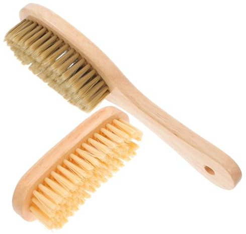 Hohopeti 2 pièces Brosse de Plage Anti-Sable Outil de Nettoyage Léger et Compact pour de Surf Élimination Rapide du Sable sur Planches de Surf Accessoire Essentiel pour Plage