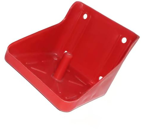 Eleage Salzblockhalter, Verdickt, Stabile Konstruktion, Konzipiert für Rinder- und Schaffütterungslösung, Hergestellt aus PE, 1 Einheit (Leckstein-Box (kleines Loch))