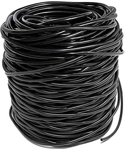 CAPRICIOUS Hohlschnur Bindeschlauch 100m Ø3mm aus Kunststoff zum Anbinden von Ästen für Pflanzen bäume