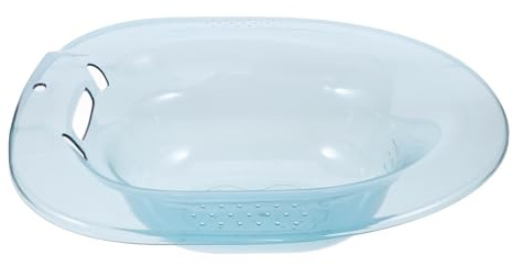 HORIALENCE Sitzbad Basin für Schwangere und Ältere Menschen Rutschfeste Toiletten Badewanne Dickem Pet Material Einfach zu Lagern Reinigen Langlebig und Stabil für Nachsorge