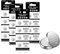 CR1632 Pile Bouton Batterie au Lithium 3V CR-1632 16 Piles【5 Ans Garantie】 (1632-16p)