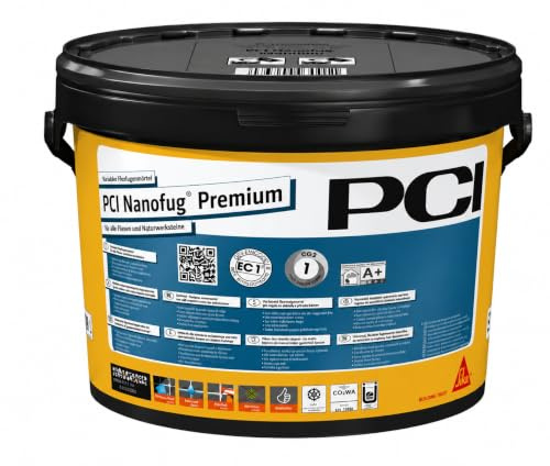 PCI Nanofug Premium 5 kg Nr. 56 Terrabraun Variabler Flexfugenmörtel, für alle Fliesen und Natursteine Verfugen Fliesen Sika