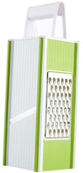 Cabilock Tagliaverdure Multifunzionale 5 in 1, Affettatrice per Verdure, Grattugia e Tritatutto Manuale Contenitore Integrato, Accessorio Cucina Versatile per Frutta e Ortaggi