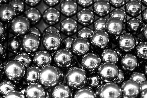 Pack Of 100 Ball Bearings, Carbon Steel Ball Bearing Balls 9.5Mm, Deep-Groove Ball Bearings