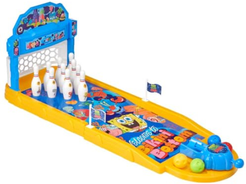 New||Mini Bowling Game Set, Tabletop Bowling Alley with 10 Pins and Balls, Kids Indoor Game|| Toys Birthday/Xmas Gifts for 2 3 4 5 6 Years Old Girls Boys