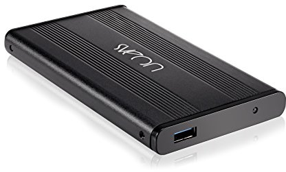 Sveon STG062 - Externt hårddiskhölje - 2,5 tum - USB 3.0 - Aluminium, svart
