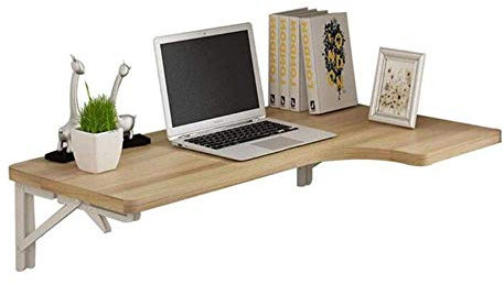 FHSLKXIM Wandklapptisch, Notebook-Wandtisch, Computertisch, Wandschreibtisch, Wandklapptisch, Einfach Und Klappbar, 100X60X40Cm