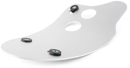 Moto Piastra Paramotore Per SR500 Per SR400 Accessori Per Moto Protezione Motore In Alluminio CNC Per Moto Piastra Paramotore Protettiva Protezione moto protezione inferiore telaio(D'argento)