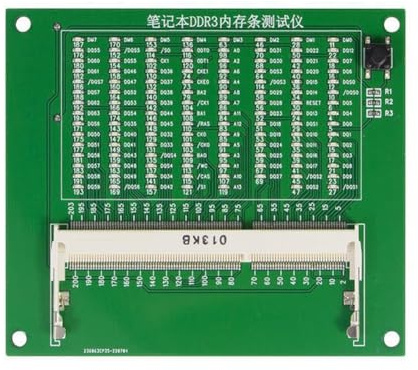 Suoumwa External Computer Motherboard Repair Tester Laptop DDR3 Memory Card Detection Tool with Light