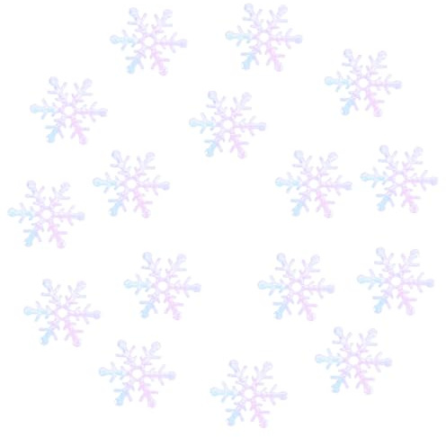 ULTECHNOVO 600piezas Confeti De Copos De Confeti Decorativo Navideño Para Fiestas Decorativo De Copos De Falsos Para Adornos De Navidad