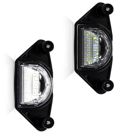 Compatible Avec GMC Pour S15 Pour Sonoma Pour Syclone Kit D'éclairage De Plaque D'immatriculation Pièces De Style Automobile 00912116 DM68167BL Lampe de d'Immatriculation