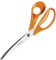 Fiskars Tijeras de jardín clásicas S94, Longitud: 24 cm, Hojas de acero inoxidable/Mango de Plástico, Naranja, 1001538