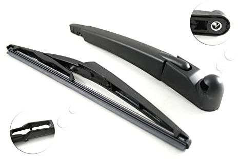 Heckwischerarm Heckscheibenwischer Heckwischer Heck Scheibenwischer Wischer Scheibenwischerarm Wischerblatt Wischerarm Hinten Kompatibel mit Smart Fortwo Cabrio 451 2007-2015 Cabriolet