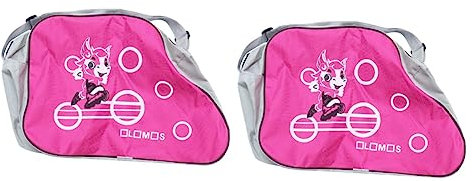 INOOMP 2 Stück Inline-Skate-Tasche Aufbewahrungstasche für Skating-Schuhe Oxford-Stoff Tragbar und für Hockey und Eislaufen