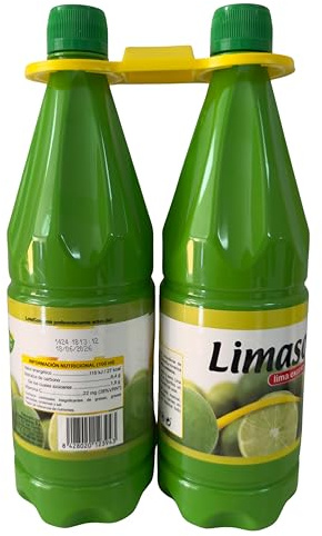 Zumo de LIMA Exprimido 100% Natural | 2und x1 litro (1L, LIMA)