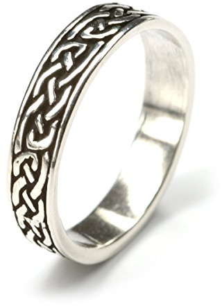 Drachensilber Keltischer Ring 925 Silber Partnerring Freundschaft Bandring Herren Damen Silberring Kelten Fingerring Verlobung Gr 46-76 lieferbar