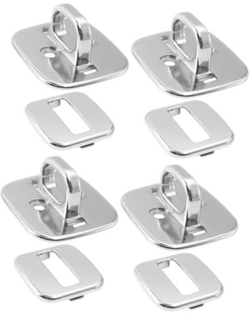 POPETPOP Verrou Informatique Antivol Socle Robuste, Ancrage De Sécurité 4 Pièces Compatible Ordinateurs Portables, Bureau, École Et Bibliothèque