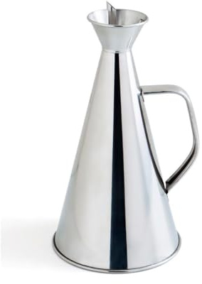 Quid 7694003 Huilier en Acier Inoxydable Transparent 15 x 15 x 30 cm 75 cl