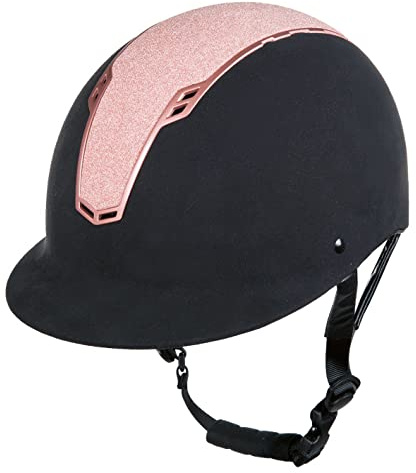 HKM Reithelm Graz Schwarz/Rosegold L-XL (59-61 cm)